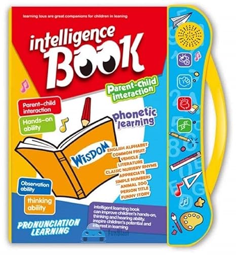 Electronic Intelligent Book for Kids with All Learning Materials