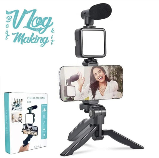 Vlogging video making kit for Mobile phone